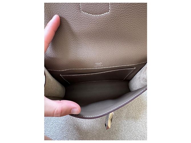 Hermès Sac à dépêches 21 borsa uomo Marrone - vista 5