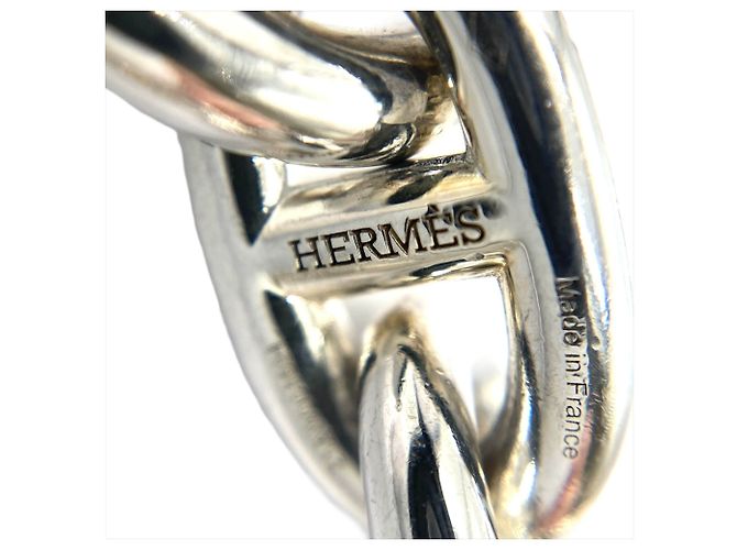 Hermès Bracciale Charm Chaine d'Ancre Hermes Argento - vista 3