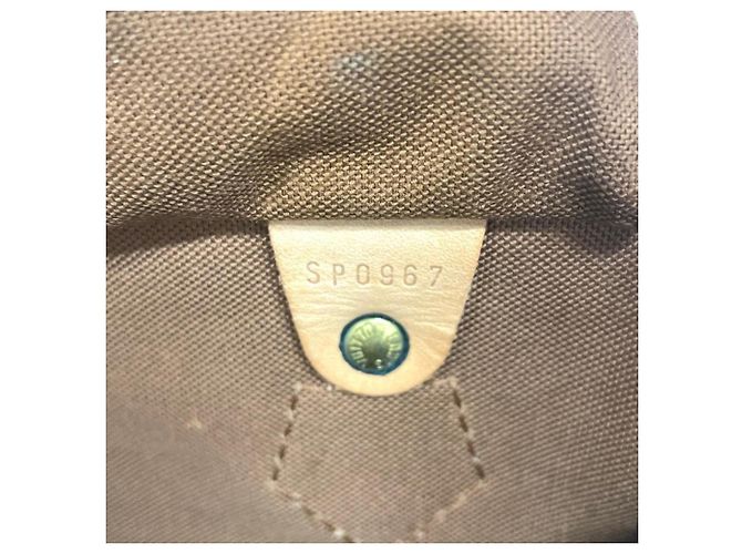 Borsa Louis Vuitton Speedy 30 Marrone Monogramma - vista 8