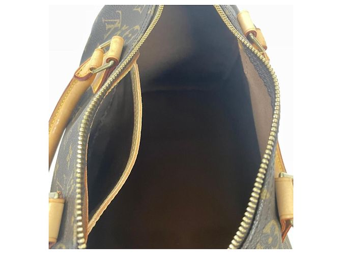 Borsa Louis Vuitton Speedy 30 Marrone Monogramma - vista 9