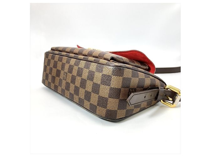 Borsa a Spalla Louis Vuitton Ravello GM Marrone Damier ebene - vista 3