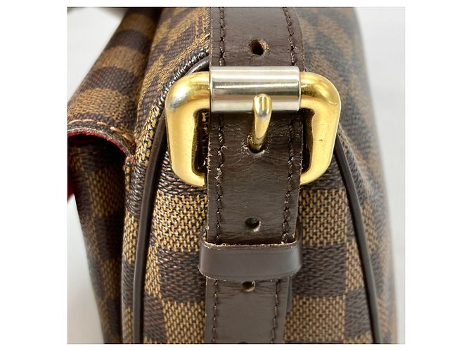 Borsa a Spalla Louis Vuitton Ravello GM Marrone Damier ebene - vista 6