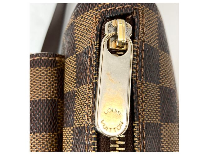 Borsa a Spalla Louis Vuitton Ravello GM Marrone Damier ebene - vista 7