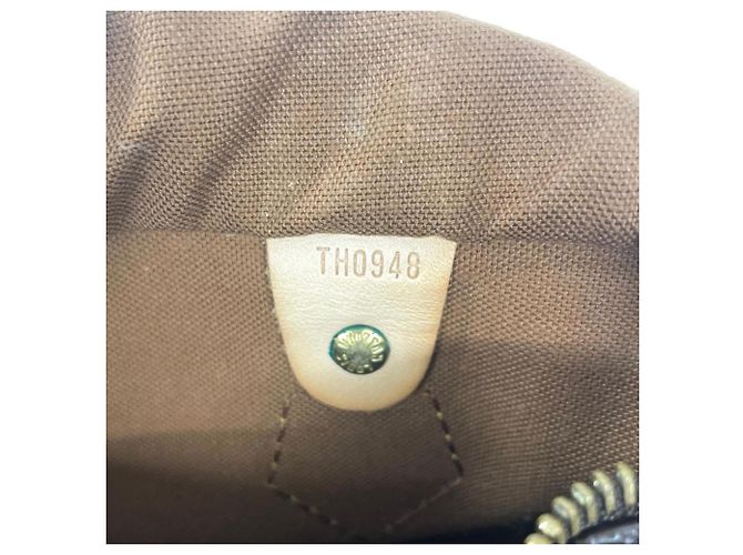 Borsa Louis Vuitton Speedy 25 Monogram Marrone Monogramma - vista 9