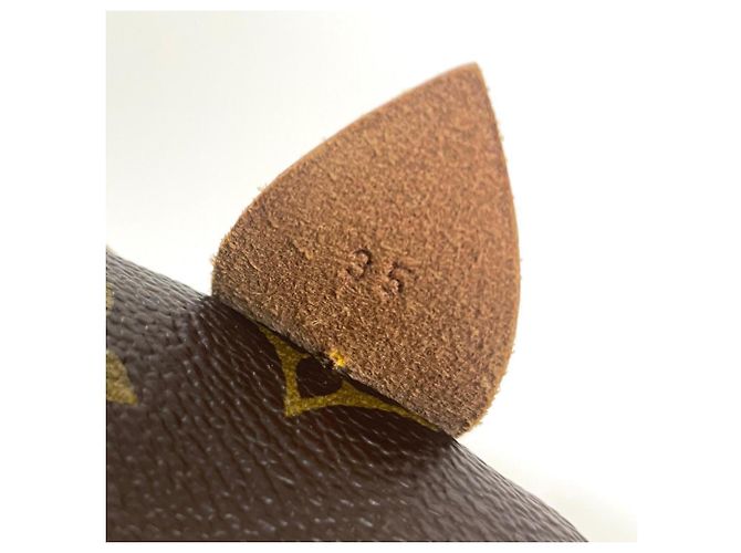 Borsa Louis Vuitton Speedy 35 Marrone Monogramma - vista 5