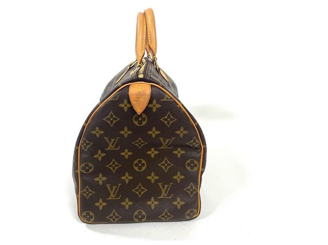 Louis Vuitton Speedy 35 Handtasche Braun Monogramm - Ansicht 2