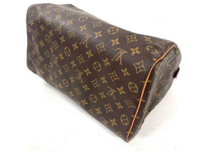 Louis Vuitton Speedy 35 Handtasche Braun Monogramm - Ansicht 3