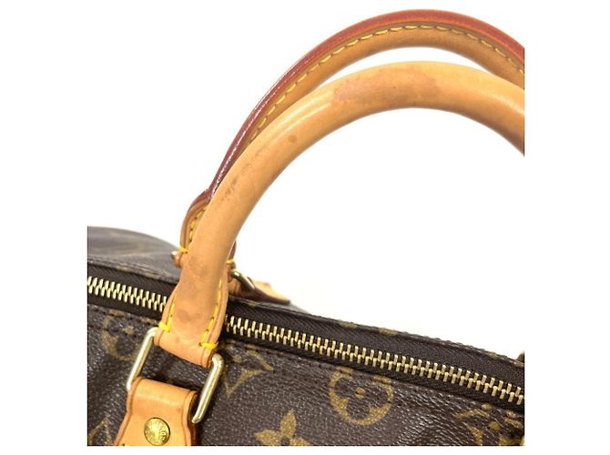 Louis Vuitton Speedy 35 Handtasche Braun Monogramm - Ansicht 5