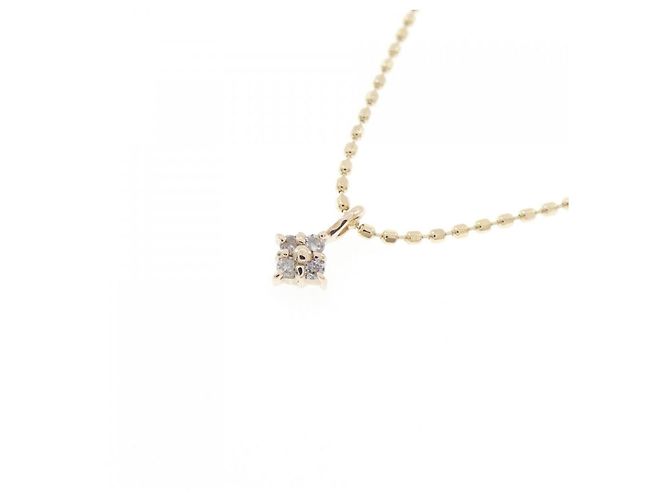 Autre Marque Collana in oro giallo K10 e diamanti D'oro - vista 3