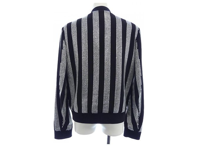 Autre Marque Blouson Balmain Preto Prata - vista 2