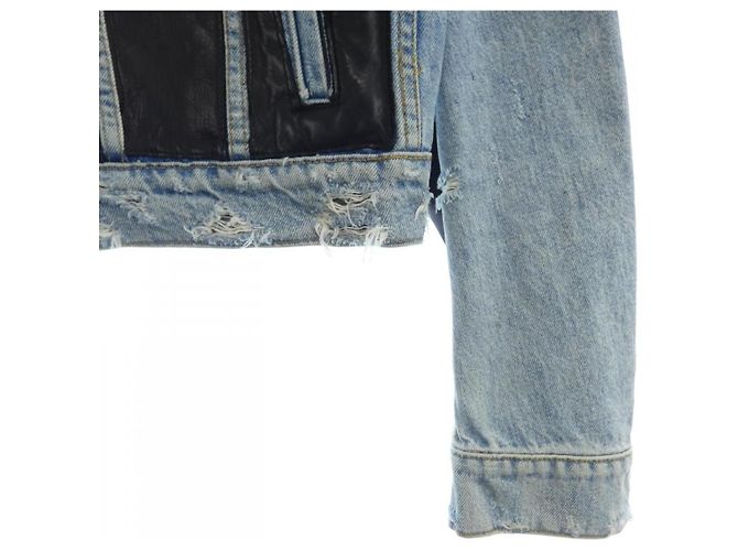 Chaqueta vaquera Amiri Negro Azul - vista 6