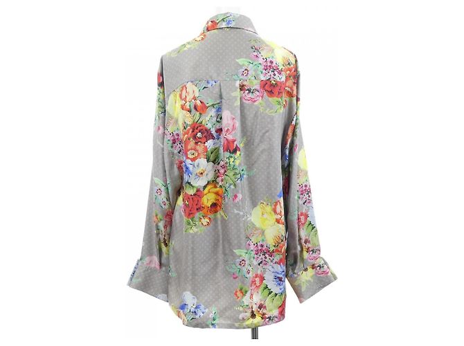 Camicia in seta Louis Vuitton Marrone - vista 2