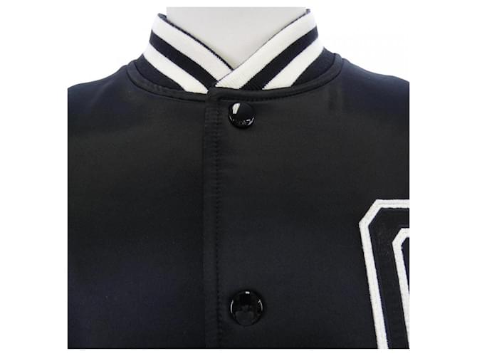 Céline Celine 2W867532T Blouson Negro Blanco - vista 5
