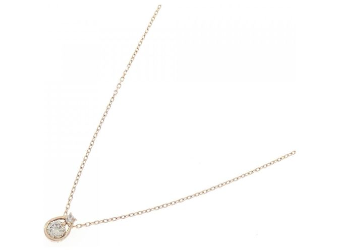 Autre Marque Collana con Diamanti Au750 Rosa - vista 2