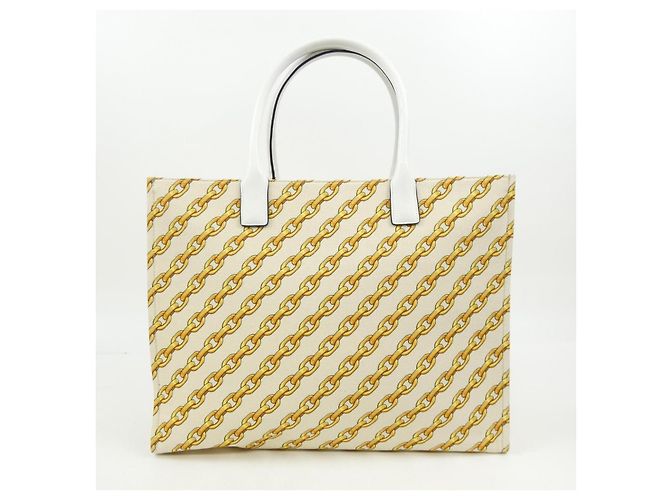 Versace BOLSO Bolso Beige Amarillo - vista 3