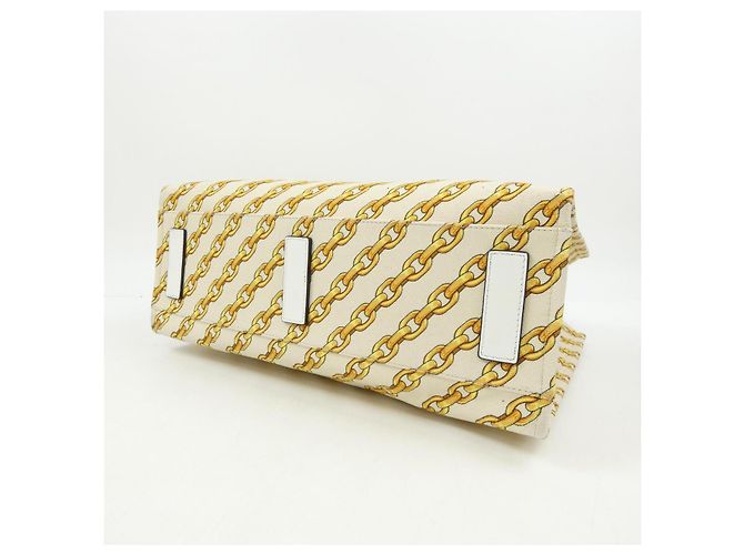 Versace BOLSO Bolso Beige Amarillo - vista 4