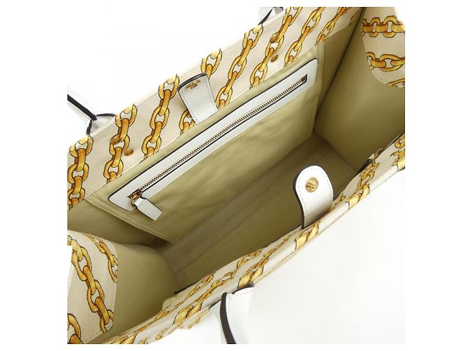 Versace BOLSO Bolso Beige Amarillo - vista 6