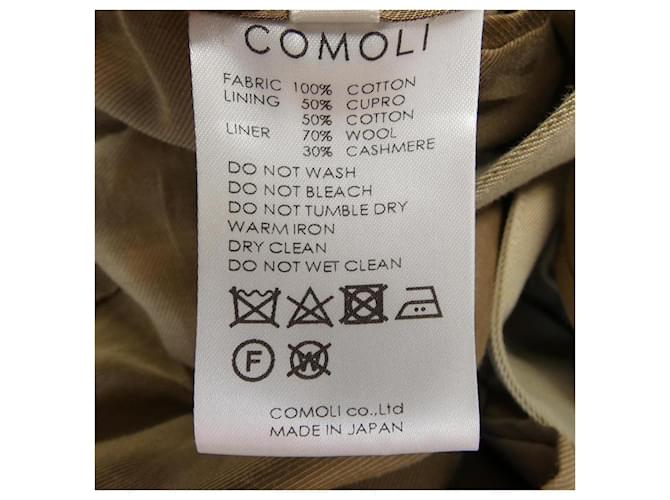 Autre Marque Cappotto Comoli Beige - vista 3