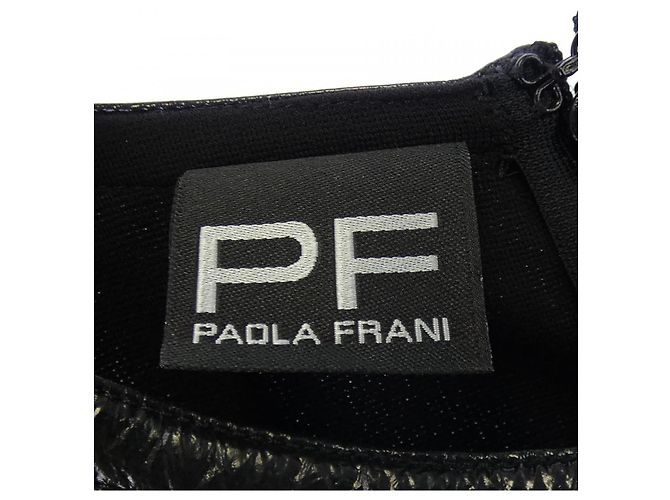 Autre Marque Paola Frani Kleid Schwarz - Ansicht 5