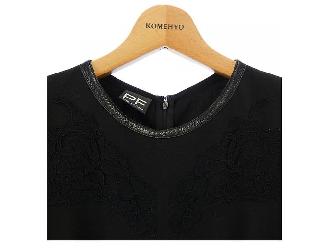 Autre Marque Paola Frani Kleid Schwarz - Ansicht 6
