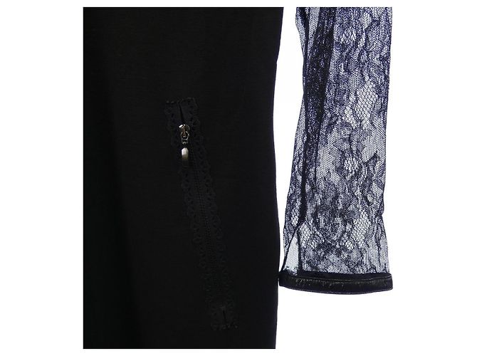 Autre Marque Paola Frani Kleid Schwarz - Ansicht 7