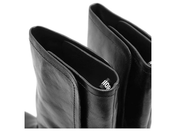 Lederstiefel Christian Dior Schwarz - Ansicht 13