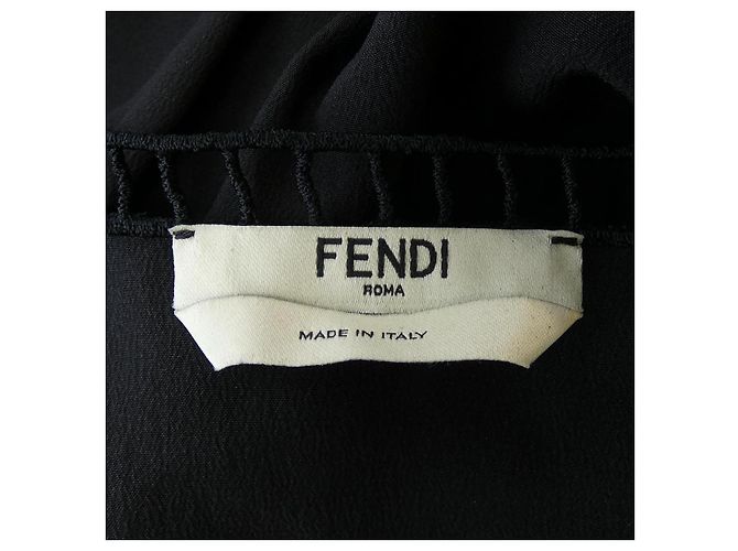 Vestido Fendi Negro - vista 6