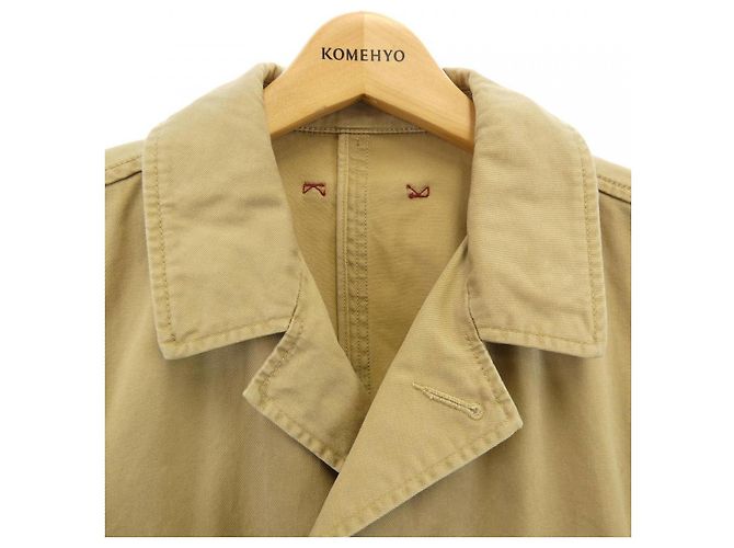 Autre Marque Cappotto Red Ear Marrone Beige Blu navy - vista 5