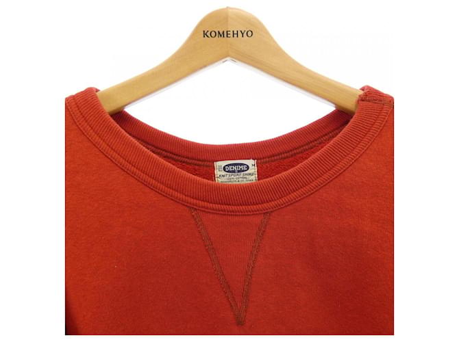 Autre Marque WARE HOUSE Baumwoll-Sweatshirt Rot - Ansicht 5