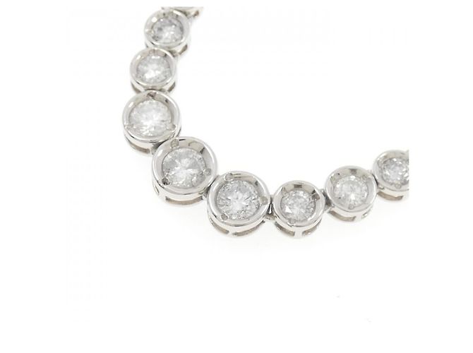 Autre Marque Collana in platino Pt900 e diamanti Argento - vista 3