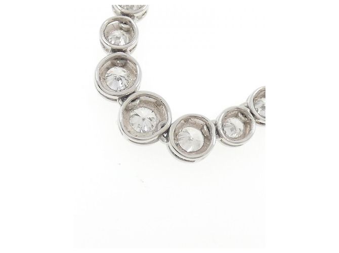 Autre Marque Collana in platino Pt900 e diamanti Argento - vista 4