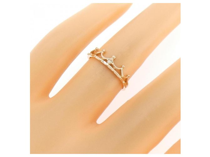 Autre Marque Anello ete K10 Oro Rosa e Diamante - vista 5