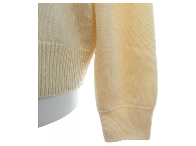 Louis Vuitton Clock Intarsia Strickpullover Beige - Ansicht 6