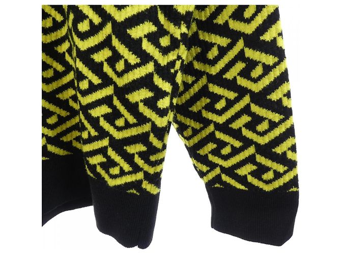 Malhas Versace Preto Amarelo - vista 6
