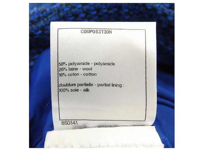 Chanel LOOK5 Hose Blau - Ansicht 3