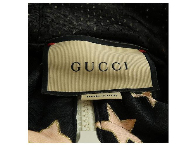 Sudadera Gucci 705297 XJEOP Negro Beige Dorado - vista 5