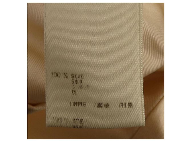 Falda de seda Louis Vuitton Negro Rosa Beige - vista 3