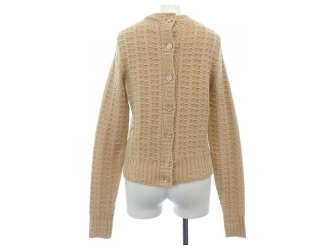 Punto de cachemira Chanel Beige - vista 2