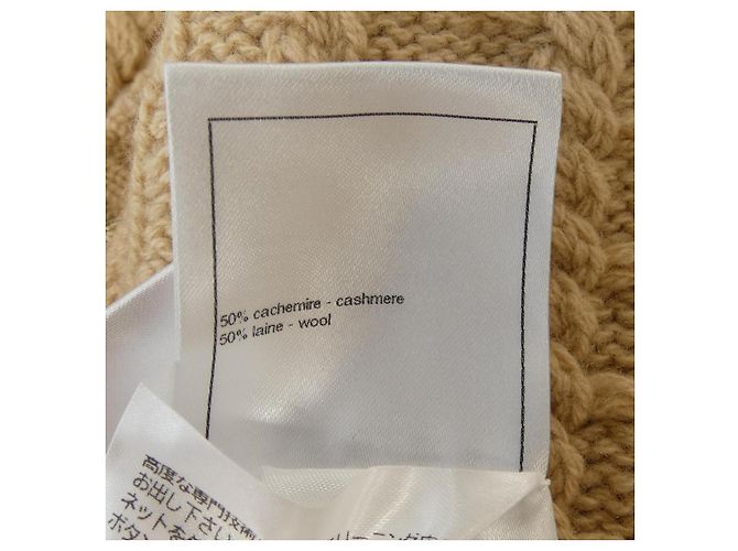 Punto de cachemira Chanel Beige - vista 3