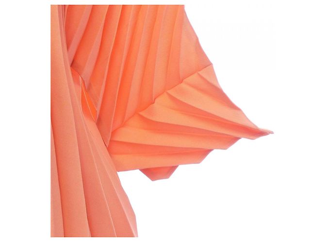 Autre Marque Top Pleats Please Naranja - vista 6