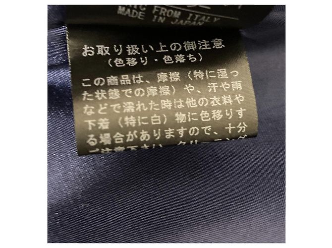 Autre Marque ADEAM Jacquard-Kleid Blau Marineblau - Ansicht 9