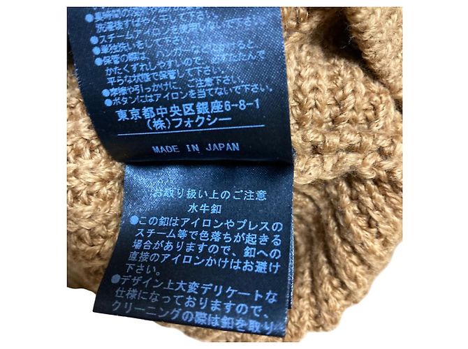Autre Marque ADEAM Strickjacke mit Bändern Braun - Ansicht 5