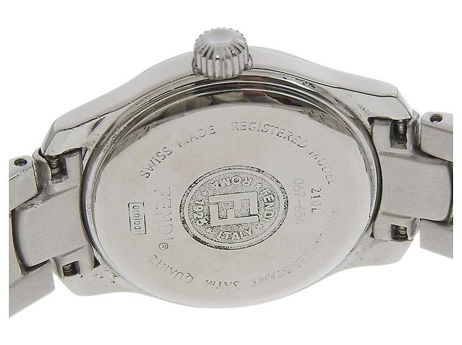 Fendi Orologi Armbanduhr aus Edelstahl Schwarz - Ansicht 6