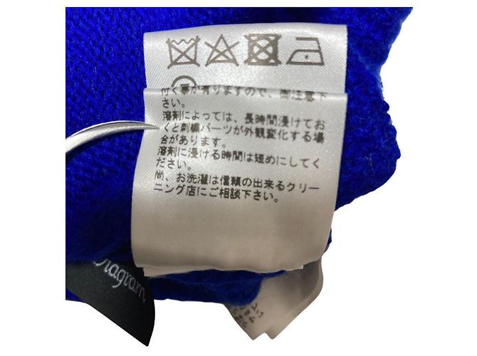 Autre Marque Diagram Pearl Strickjacke Blau - Ansicht 11