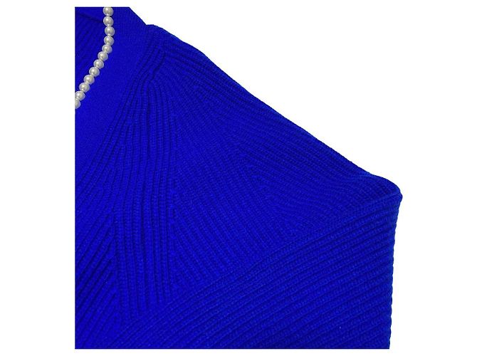 Autre Marque Diagram Pearl Strickjacke Blau - Ansicht 5