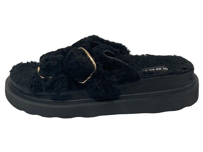 Autre Marque Sandali Mohi Mouton Nero - vista 4