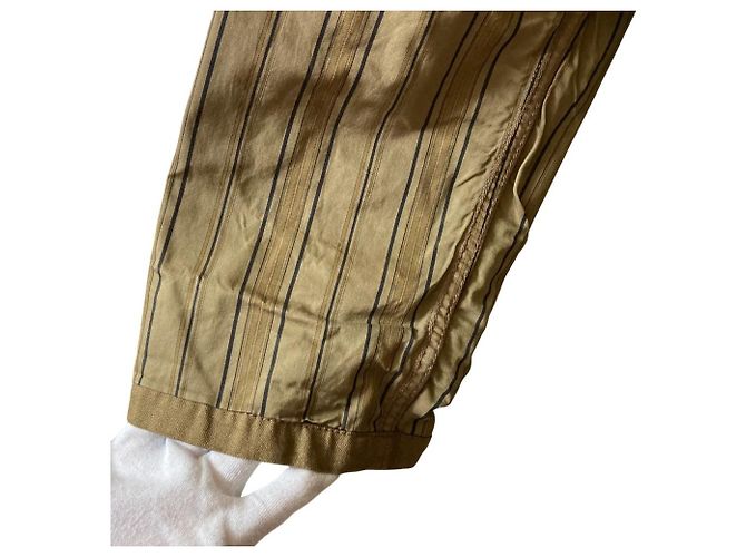 Autre Marque Abrigo de primavera beautiful people Back Logo Spring Overcoat Coat Castaño - vista 6
