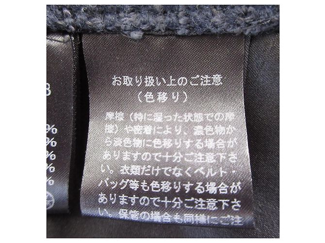 Autre Marque Chaqueta de Tweed de punto FOXEY Azul Azul marino - vista 12