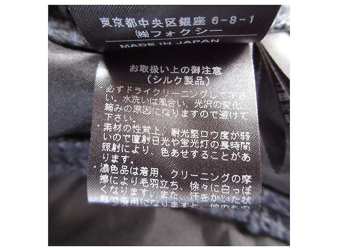 Autre Marque Chaqueta de Tweed de punto FOXEY Azul Azul marino - vista 13