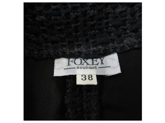 Autre Marque Chaqueta de Tweed de punto FOXEY Azul Azul marino - vista 6
